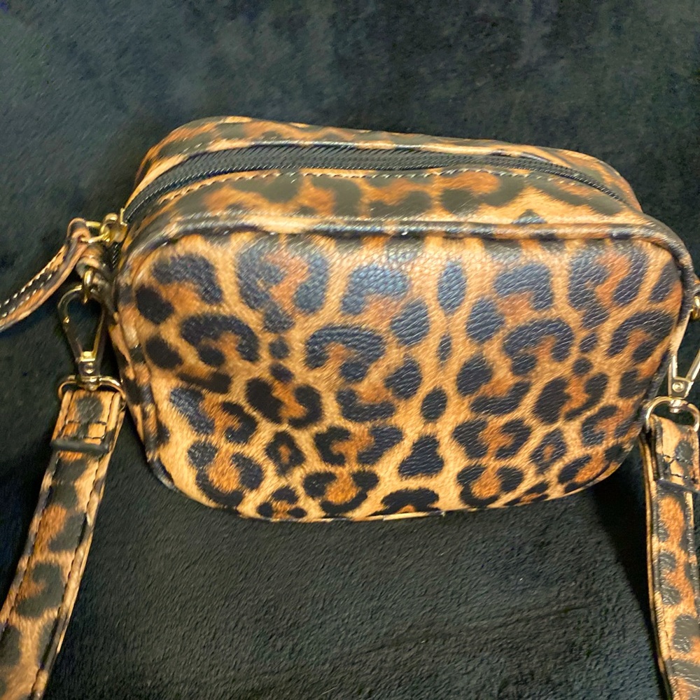 Great condition. Cheetah crossbody purse
